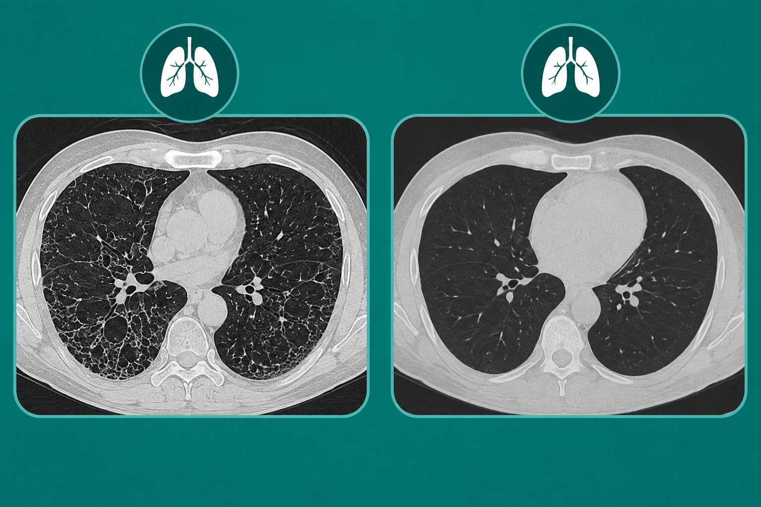 HRCT Chest vs CT Chest Scan