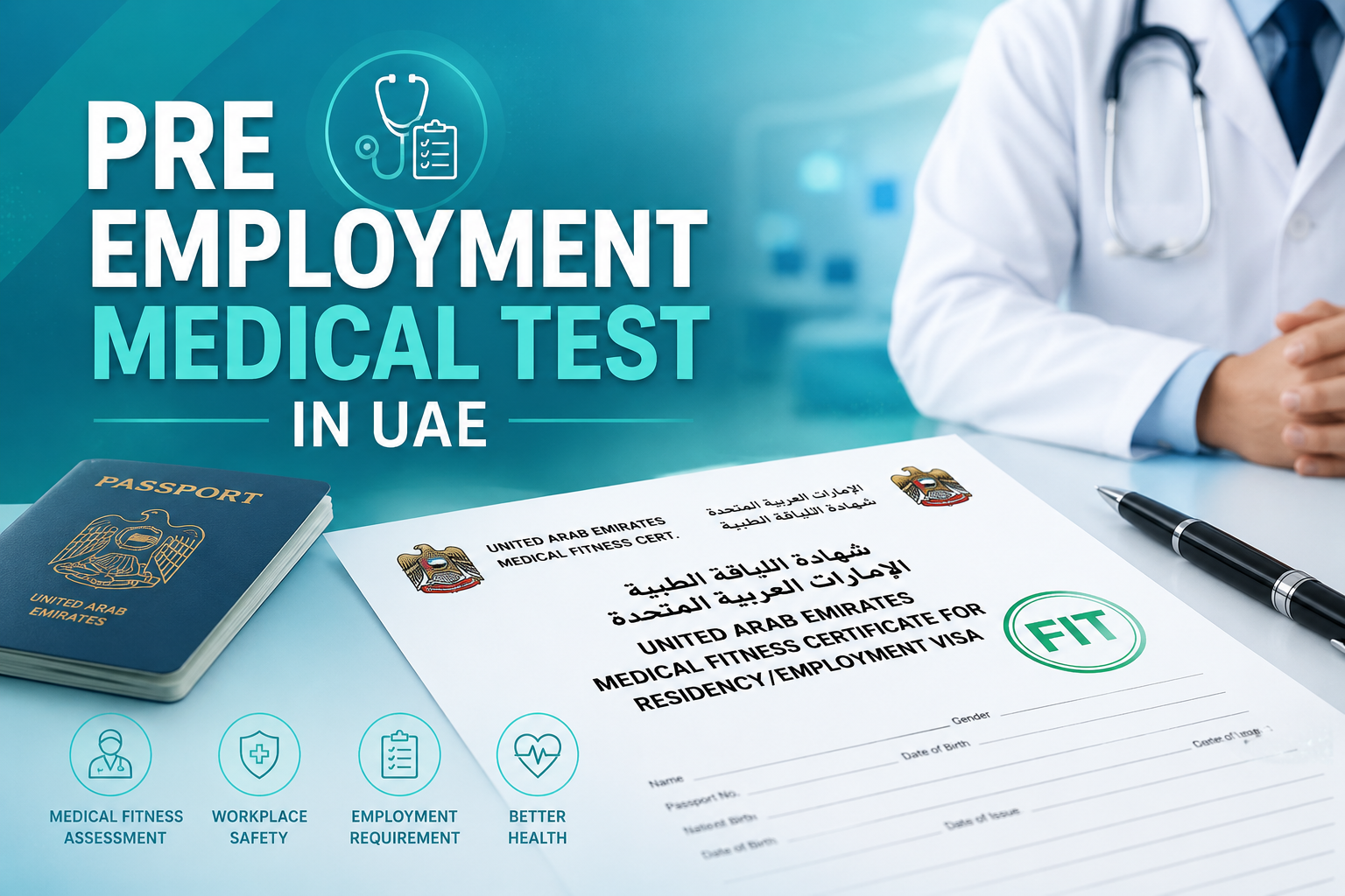Pre Employment Medical Test in UAE